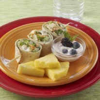 Chicken Veggie Wraps