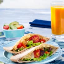 Vegan Greek Pita