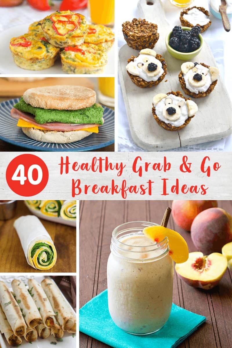 Healthy Grab and Go Breakfast Ideas 