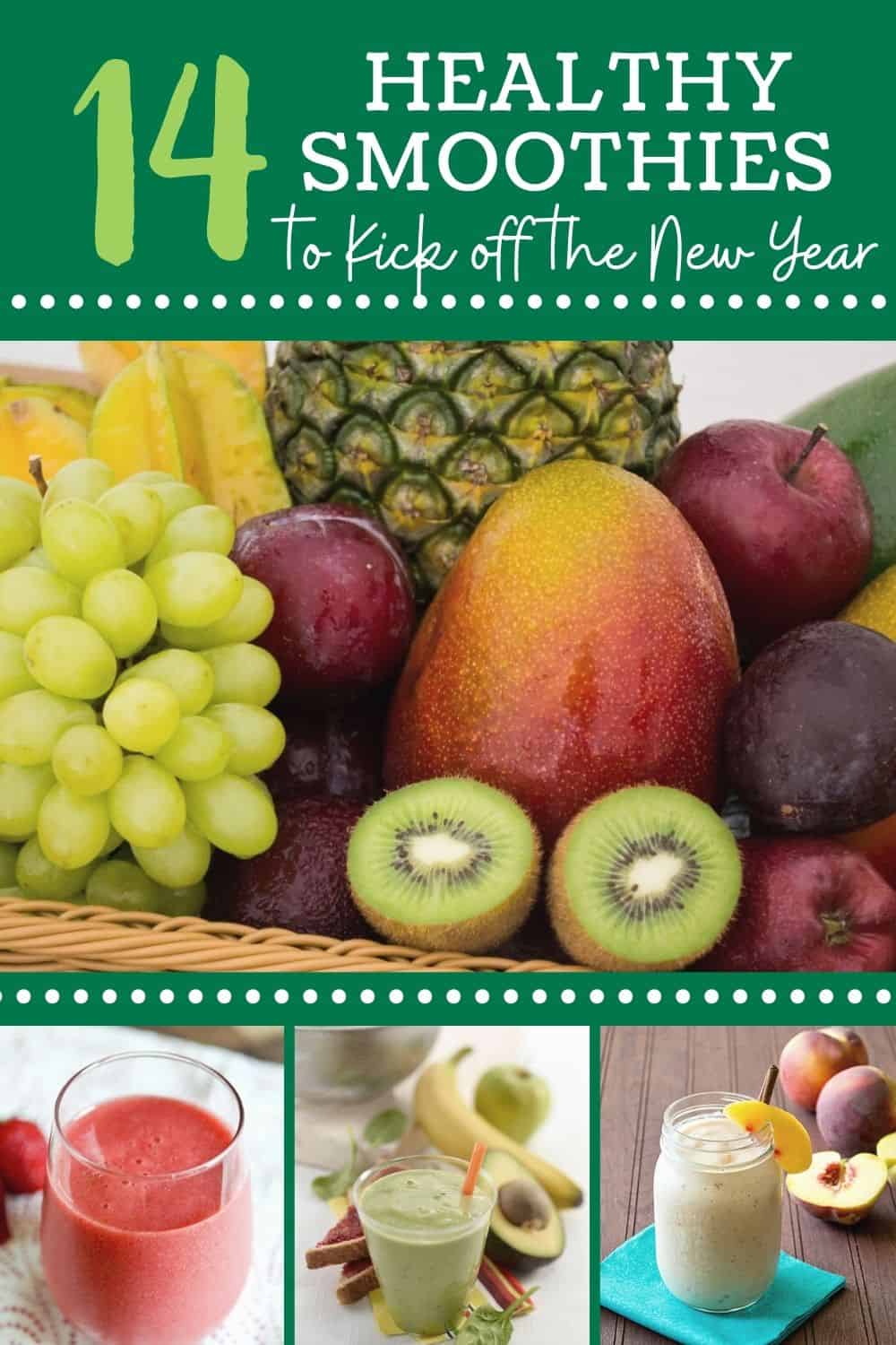 14 smoothies for the new year 