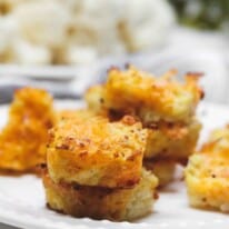 Cheesy Cauliflower Tots