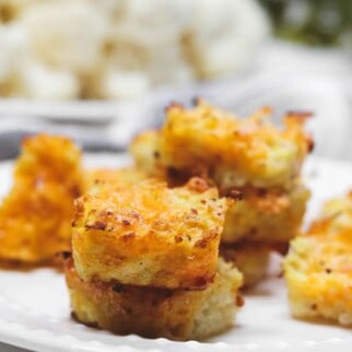 Cheesy Cauliflower Tots