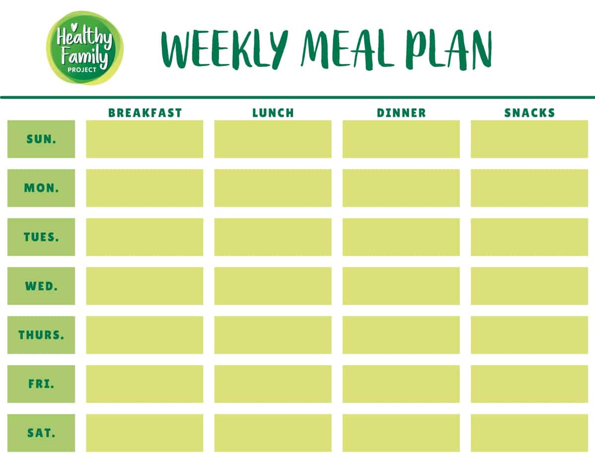 Healthy New Year's Resolutions for the family 