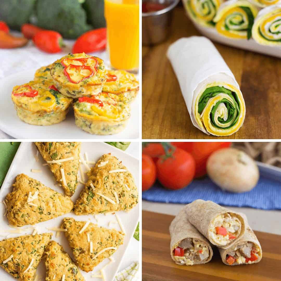 Breakfast Wraps & Sandwiches recipes for Healthy Grab and Go Breakfast Ideas 