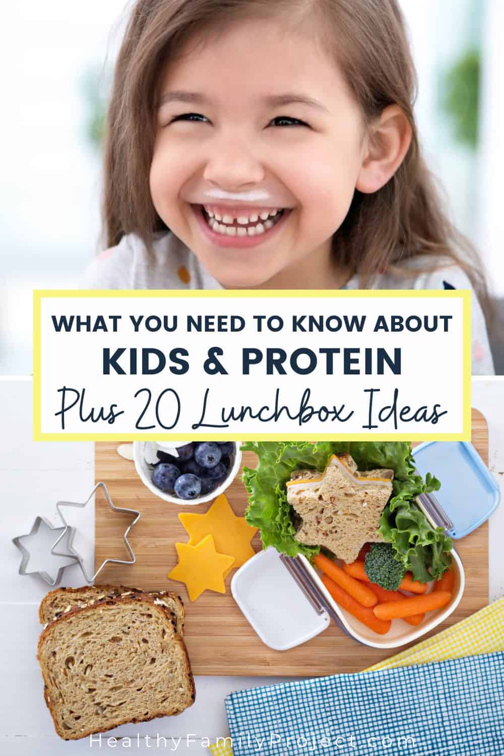 How much protein do kids need? Plus some lunchbox ideas 