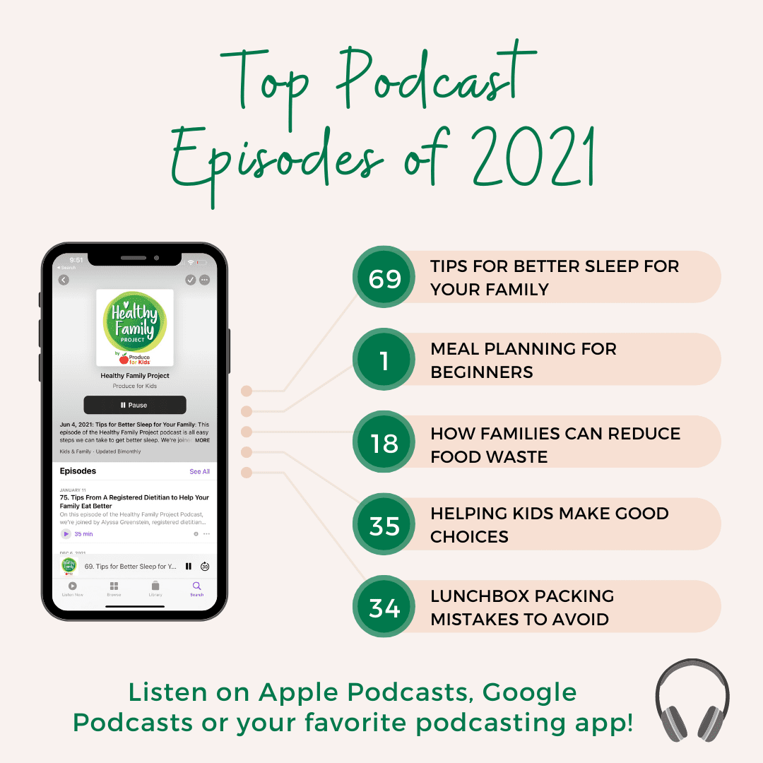 Healthy Family Project Podcast episode 18: How to reduce food waste 