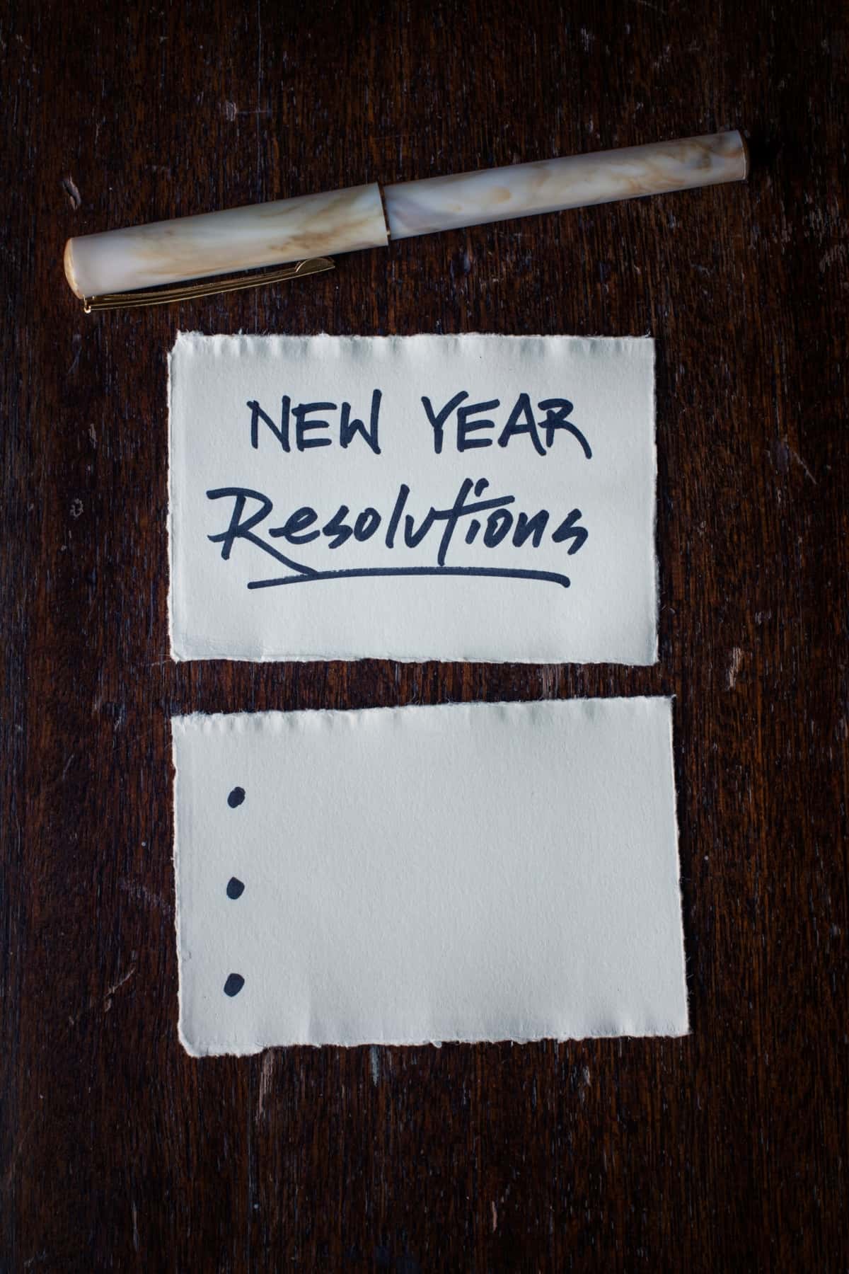 New Year's Resolutions 