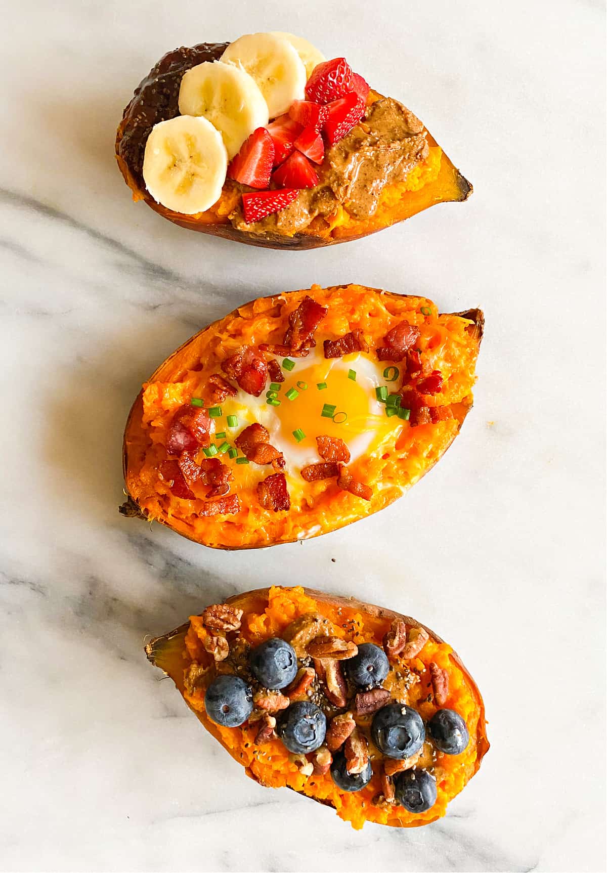 sweetpotato breakfast boats