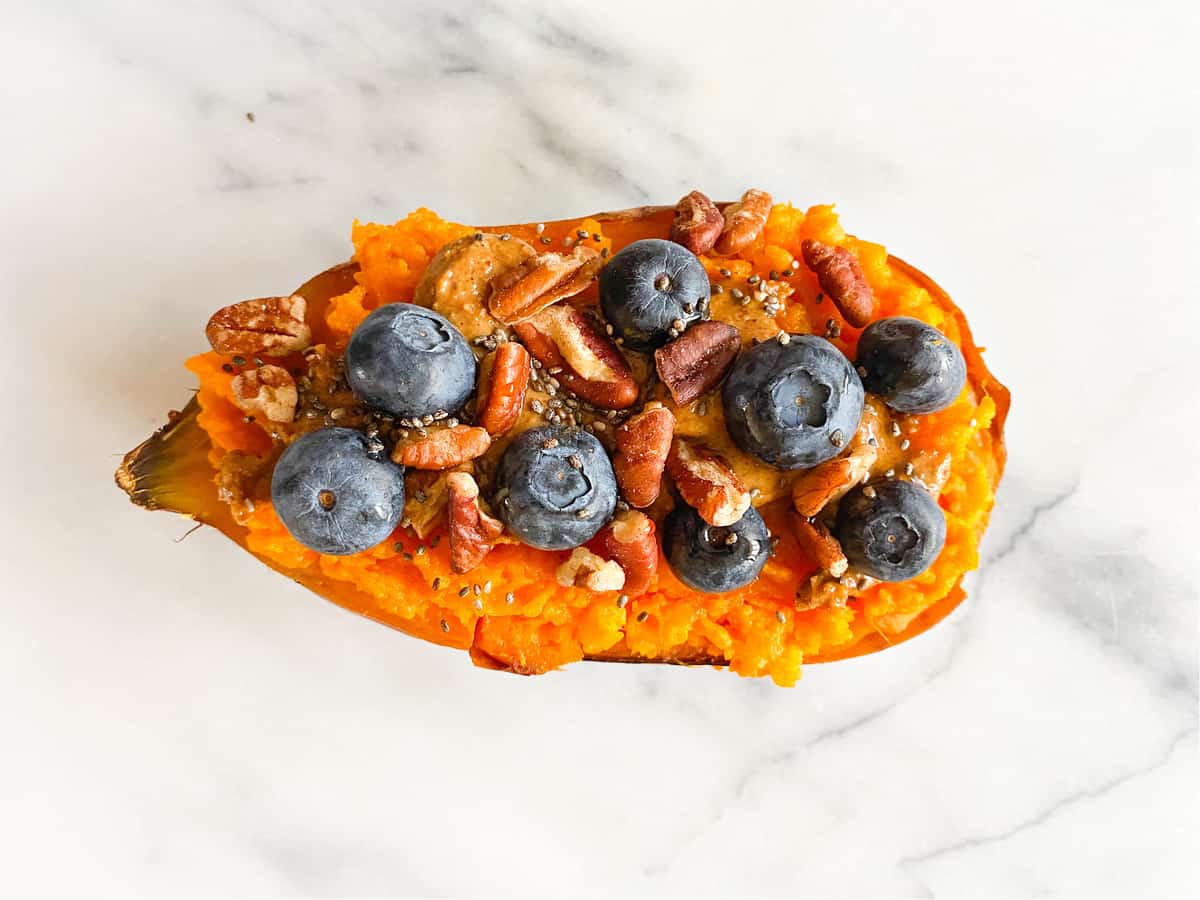 How to make a Sweetpotato Breakfast Boat