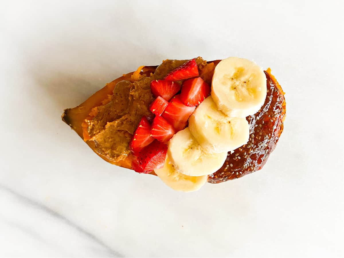 Sweetpotato Breakfast Boat