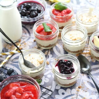 Healthy No Bake Cheesecake