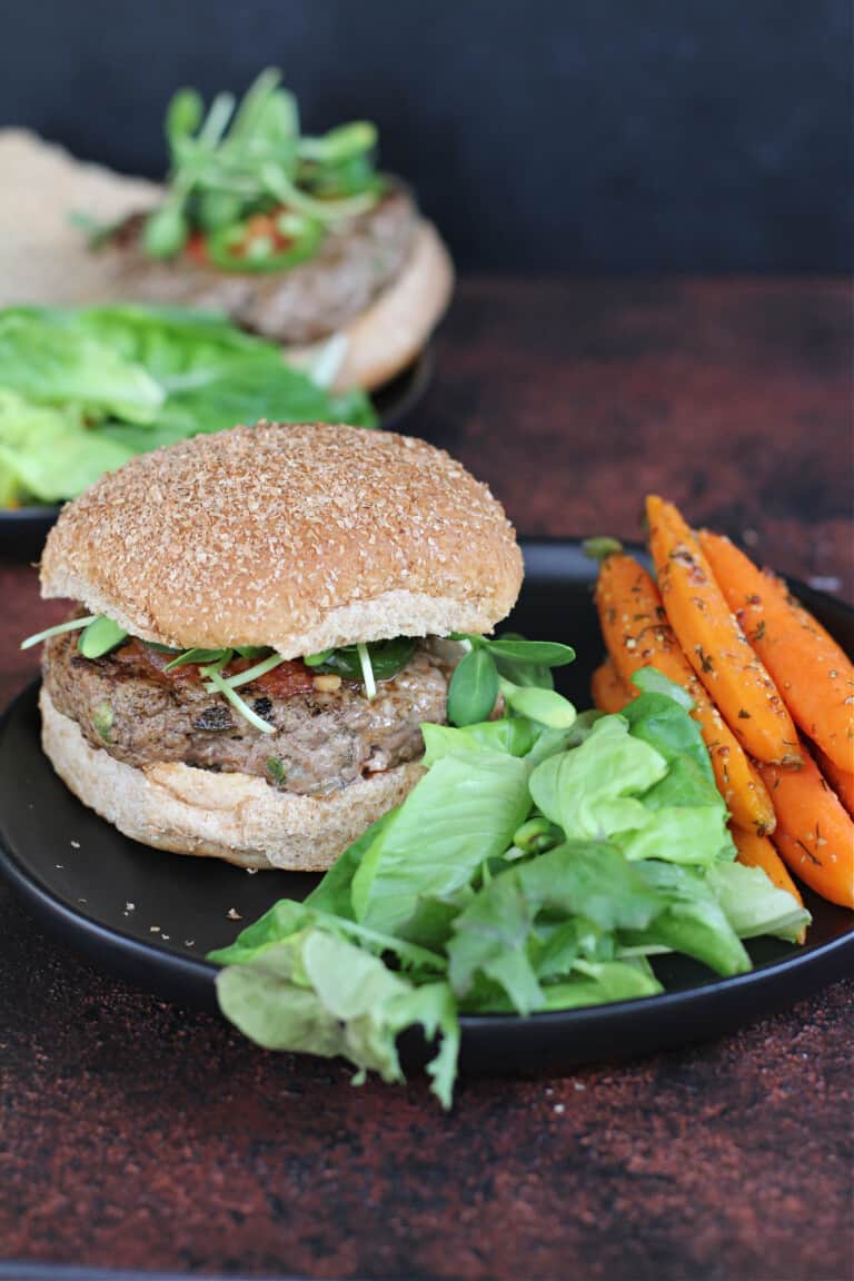 Spicy Queso Burger