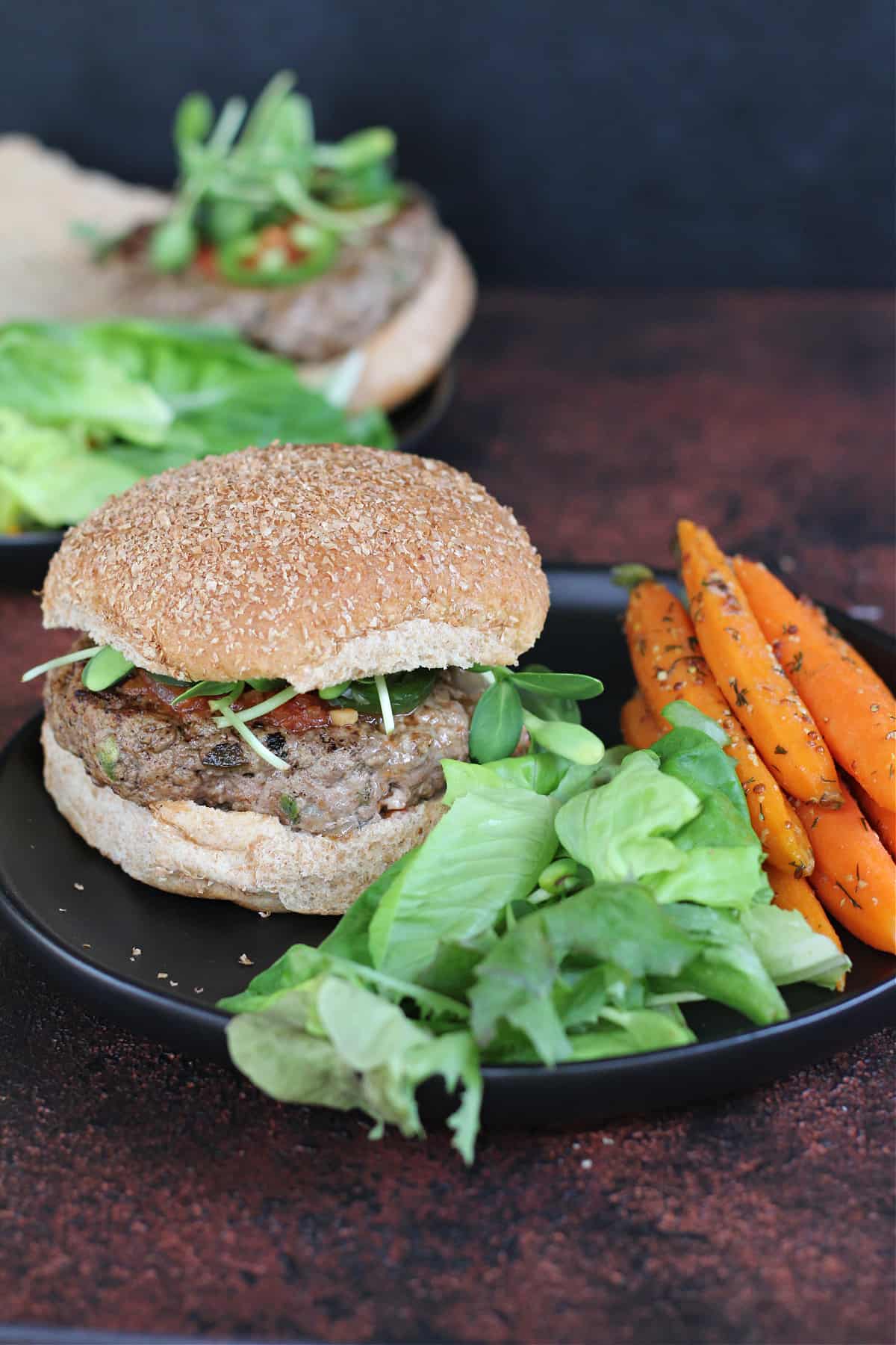Spicy Queso Burger