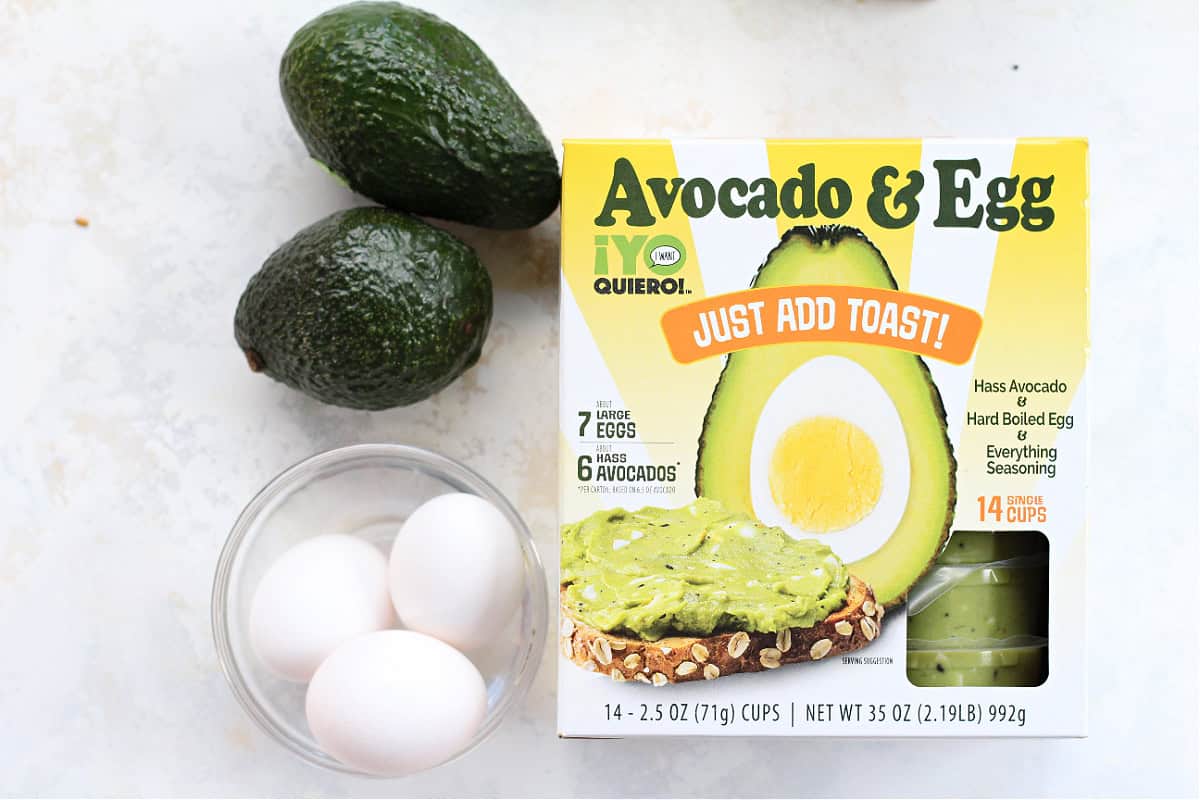 Easiest Avocado and egg toast