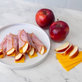 Ham, Apple & Cheese Wraps