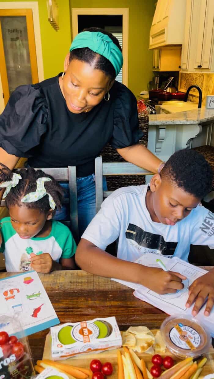 Healthy family interactional activities 